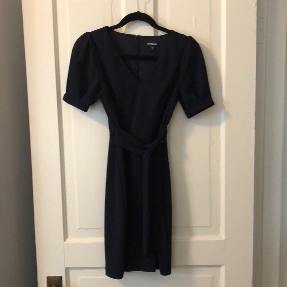Navy Cocktail Dress from Express